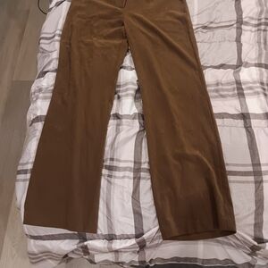 Coldwater Creek Brown Straight Leg Pants